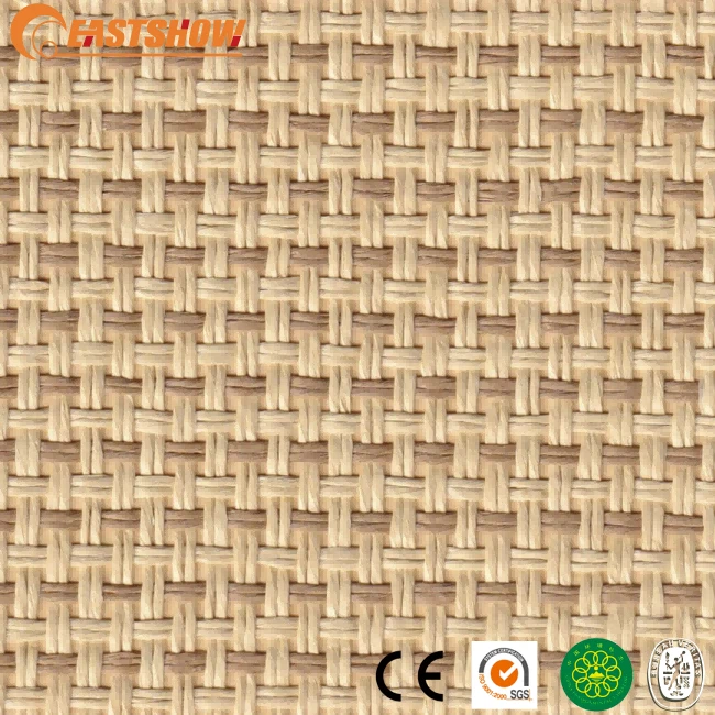 Soild Color Woven Wallpaper